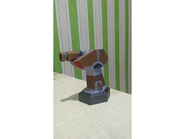 sentry team fortress quake sentinella gun 3D print model - Mito3D