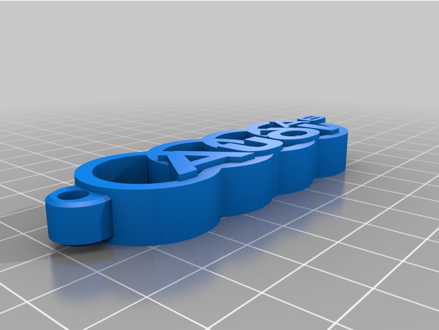 audi a6 llavero 3D print model - Mito3D