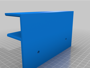 box fan filter bracket 3d print model - Mito3D