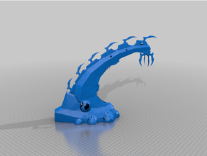corrupted webway - terrain 40k aeldari craftworld eldar portal 3d print model - Mito3D