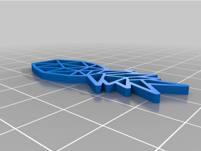 meu personalizados origami abacaxi personalizado 3d print model - Mito3D