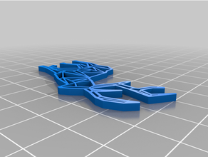 mon personnalisés origami cerf pas 2 personnalisé 3d print model - Mito3D