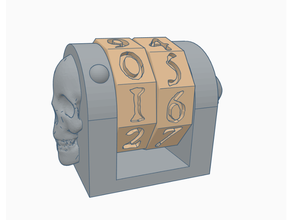 crânio contador atualizada 17 02 20 boardgame a vida de 3d print model - Mito3D
