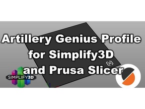 topçu dahi profil simplify3d prusa dilimleyici özel buildplates evnovo sidewinder plaka oluşturun x1 3d print model - Mito3D