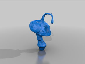 kızgın shroom - arazi mantar spore 3d print model - Mito3D