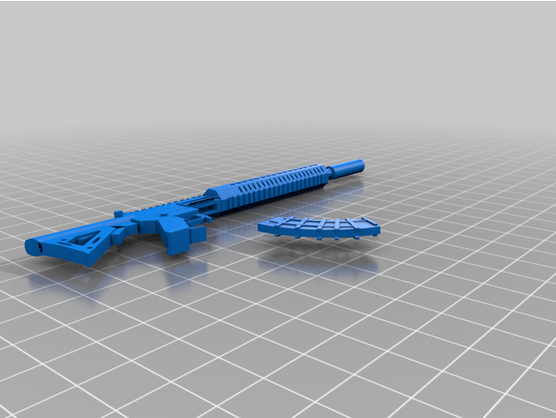 mk47 mutant cmmg pubg silah 3D print model - Mito3D