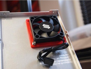 ender 3 power supply 50mm fan converter cooler cooling creality ender3 3d print model - Mito3D