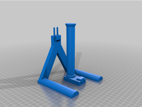 actualizado el soporte de bobina 2 piezas La impresión en 3d filamento la titular 3d print model - Mito3D