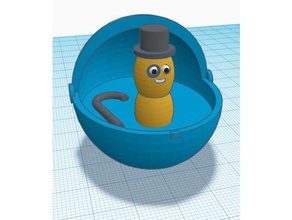 bebek Bay fıstık yoda 3d print model - Mito3D