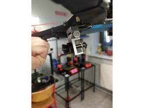 drone camera mount eachine 1000tvl 1 3 ccd fpv prusa i3 mk3 3d print model - Mito3D