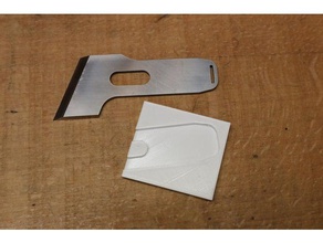 veritas skew rabbet plane blade holder eclipse honing guide sharpening jig stone 3d print model - Mito3D