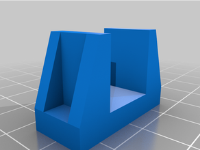 my customized 138 flat object stand 3d print model - Mito3D