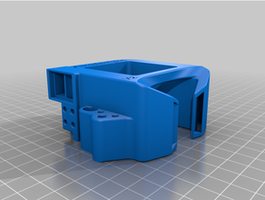 airodactylus -ein ender 3 fan-duct bridgeing Brücke testen Kanal pro fan 3d print model - Mito3D