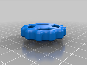 root 3 lite - z axis knob root3 root3cnc root3lite 3d print model - Mito3D