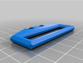 50mm strap holder dji googles digital fpv system 3d print model - Mito3D