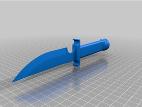 csgo lado t cuchillo 3d print model - Mito3D