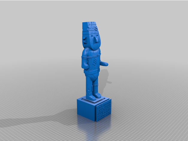 arumbaya fetiche herg&eacute tintin 3D print model - Mito3D