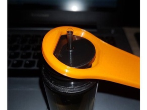 chubby gorilla bottle opener e-liquid s 120ml cap gorrilla liquid 3d print model - Mito3D