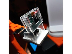 v13 pi cam mount keep case raspberry camera v2 3d print model - Mito3D