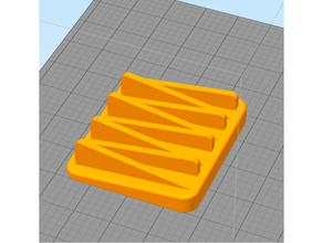 Seifenablage filets remix 3d print model - Mito3D