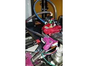 clip de cable 90deg codo Impresora 3d las piezas soporte geeetech a10 v3 3d print model - Mito3D