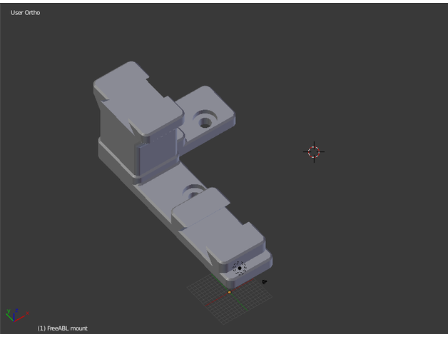 freeabl mount stowing socket 3D print model - Mito3D