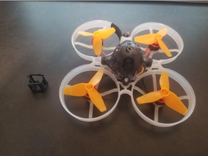 mobula 6 support de batterie 75 mm drone conversion 3d print model - Mito3D