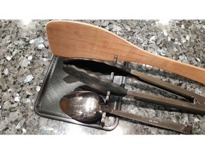 wooden spoon holder kochl ffel halter 3d print model - Mito3D