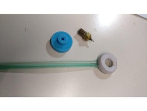 auto leveling film pressure sensor adapter airbrush nozzle bed 3d print model - Mito3D
