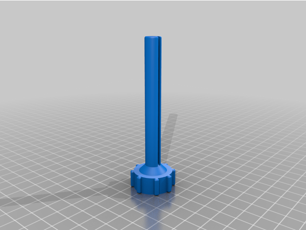 la torsión del tubo sqeezer exprimidor el 3D print model - Mito3D