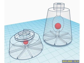 kayık bıc ouassou drain plug - lenzstopfen 3d print model - Mito3D