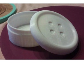 pulsante di dialogo boite bouton couture box il la cucitura 3d print model - Mito3D