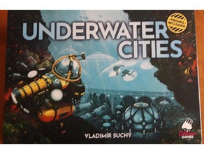 underwater cities insert + expansion boardgame boardgames inserts 3d print model - Mito3D