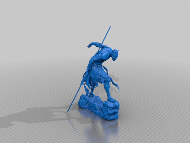 darth maul de star wars 3D print model - Mito3D