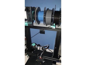 filament guide ender 3 creality filament-guide 3d print model - Mito3D