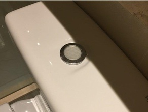 roca tank flush düğmesine değiştirme sarnıç floş gömme düğme 3d print model - Mito3D