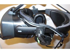 valvola indice cuffia mod audio le cuffie di la realtà virtuale 3d print model - Mito3D