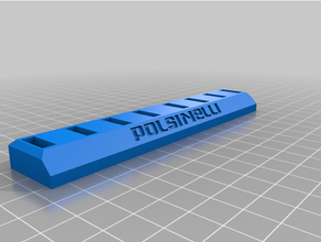support 8 clefs usb - stand 3d print model - Mito3D