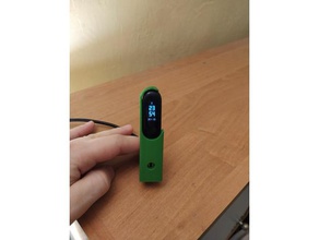 mi band 3 charger holder 3d print model - Mito3D