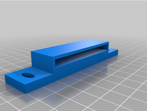 Tür-magnet-Doppel-Türen 3d print model - Mito3D
