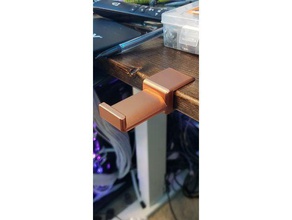 base porta-cuffie scrivania montaggio su appendiabiti le cuffie titolare auricolare gancio monte hook il 3d print model - Mito3D