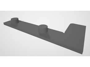 cnc spoil board centering tool 3d print model - Mito3D