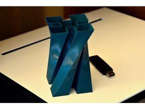 vaso 108 recipiente porta-lápis modo 3d print model - Mito3D