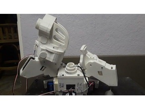 dara robot épaule gauche inmoov mis à jour robotique first modifications le la 3d print model - Mito3D