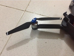 adaptador de hélice mavic pro clone do motor 920kv dji drones 3d print model - Mito3D