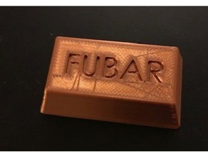 fubar ödül komik cinas 3d print model - Mito3D