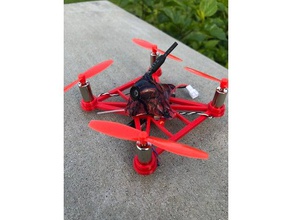 flying tuna 7mm brushed whoop frame 3d print model - Mito3D