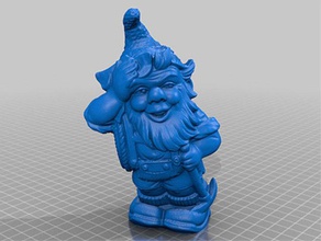gnome gartenzwerg uso di meshlab photoscan la scansione statua visualsfm 3d print model - Mito3D