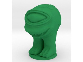 guyball demon eyeball green thing 3d print model - Mito3D