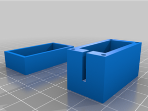 box ricevente recipiente recepteur 3d print model - Mito3D